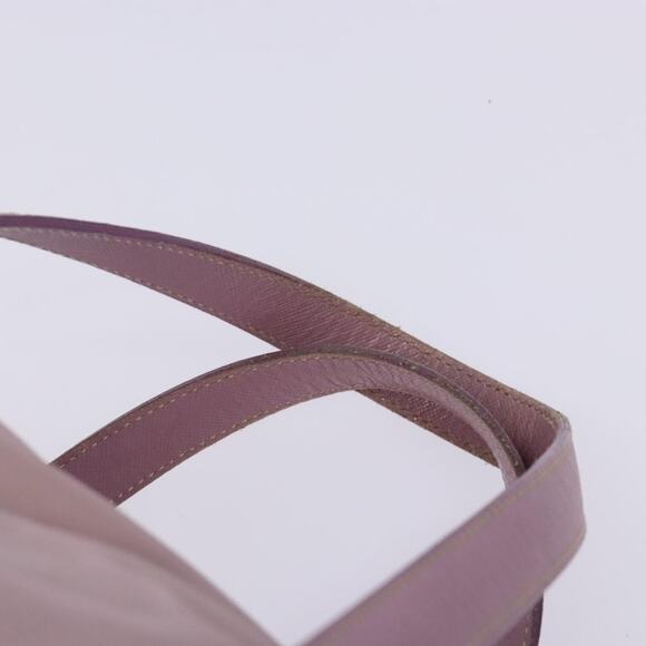 PRADA Boston Bag Nylon Pink Silver - Picture 8 of 12